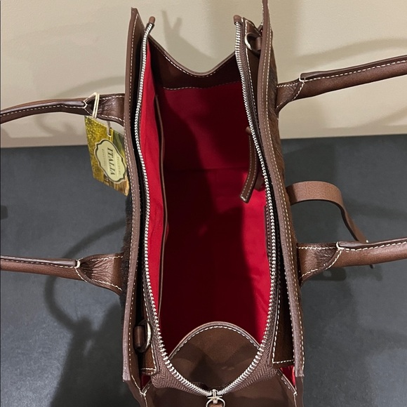 Cavalcanti Collection | Italian Hair On Cowhide Leather Tote Bag - Picture 11 of 17